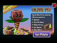 Olive Pit in an advertisement