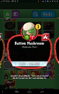 Button Mushroom's statistics