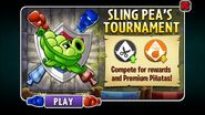 Sling Pea's Tournament advertisement