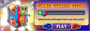 Bamboo Spartan in advertisement for Summer Champion Season 2024 in Arena