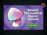 An advertisement for Hypno-shroom