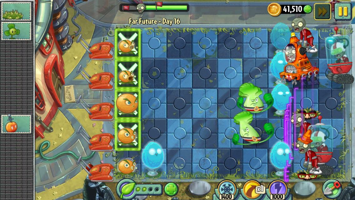 Plants vs zombies 2 уровни