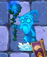 Frozen Veteran Wizard Zombie