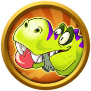 T. rex in the Hungry, Hungry Dinos achievement icon