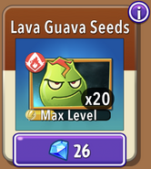 Lava Guava's seeds in the store (10.7.2)