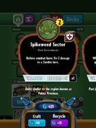 Spikeweed Sector's statistics