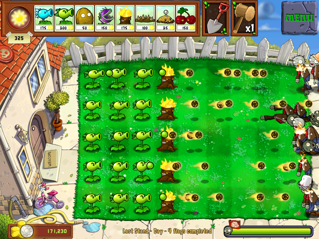 Last Stand (Plants vs. Zombies 2), Plants vs. Zombies Wiki