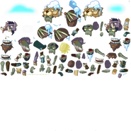 Chief Ice Wind Zombie and Elite Chief Ice Wind Zombie
