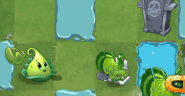 Tofu Turkeys falling on the pothole puddle (animated)