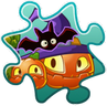 Pumpkin Witch's costumed Puzzle Piece