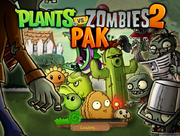 PvZ but everything is in the style of PvZ2. Except 2 Zombies.