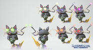 Concept model renders of the Electro-Cat customization