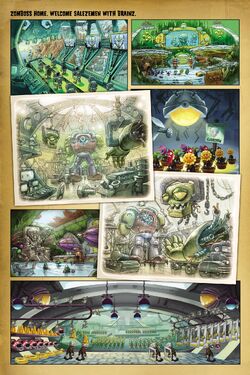 Zombies Wiki - Plants Vs Zombies Garden Warfare 2 Baron Von Bats, HD Png  Download - 1024x1024 (#6839184) - PinPng