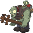 Gargantuars deal 1500 damage to some plants and plant-side zombies