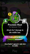 Precision Blast's statistics