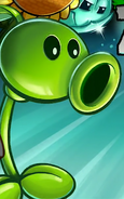 Peashooter on the old loading screen