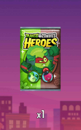 Bonk Choy on Grass Knuckles' hero pack when the player is about to open it