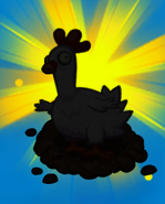 Zombie Chicken's silhouette