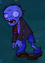 A frozen Zombie at Night