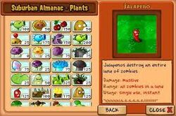 plants vs zombies plant almanac