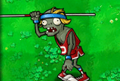 Plants vs Zombies Pole Vaulting Zombie HD by KnockoffBandit on