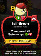 Buff-Shroom's statistics