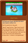 Cattail's in-game PC Almanac entry