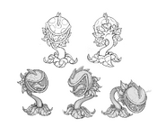 Promo concept art of Chomper (Plants vs. Zombies 2)