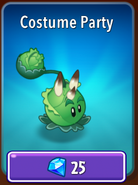 Cabbage-pult's Triceratops Horns costume in the store (11.5.1)