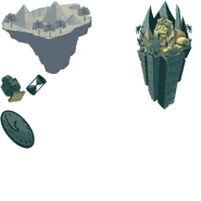 Background map pieces