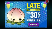 Power Lily's Birthdayz Advertisement