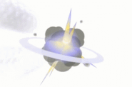 Exploding animation of when Blastberry Vine projectile is in midair