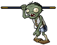 Plants vs Zombies Pole Vaulting Zombie HD by KnockoffBandit on