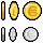 DS coin sprites used in some European versions of PvZ