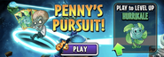 Hurrikale in an advertisement for Penny's Pursuit