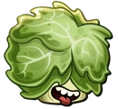 Headbutter Lettuce does 100 damage