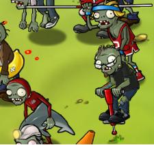 Plants vs Zombies Pole Vaulting Zombie HD by KnockoffBandit on