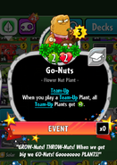 Go-Nuts' statistics