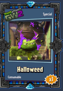 Halloweed's sticker