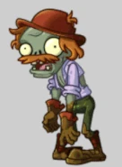 Unused Excavator Zombie eating animation