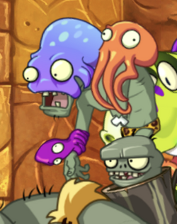 Octo Zombie (Plants vs. Zombies 2) - Atrocious Gameplay Wiki