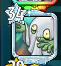 Haunting Zombie as a profile picture for a Rank 34 player