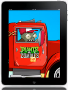 Trucker Zombie on an iPad