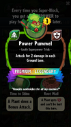 Power Pummel's statistics