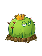 Ball Cactus, who lobs cactus balls at zombies