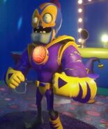 The Smash costume for the Super Brainz in Plants vs. Zombies: Garden Warfare 2