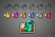 Concept art for the UI, or possibly upgrades for the Watering Can, similar to the first game