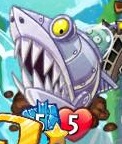 Zombot Sharktronic Sub with the Strikethrough trait