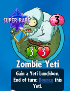 Receiviing Zombie Yeti (New)