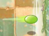 Peashooter's pea at level 6